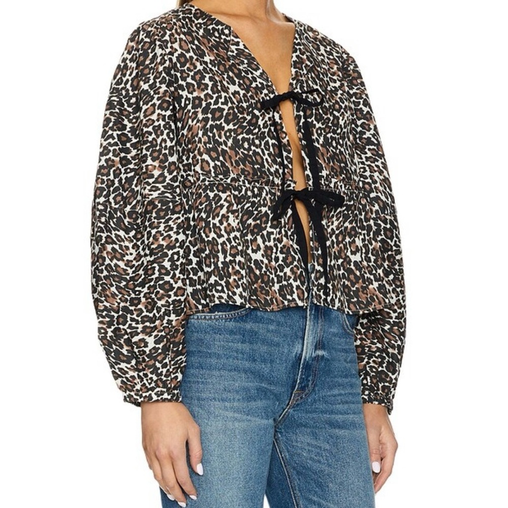 Free People Open Tie blouse